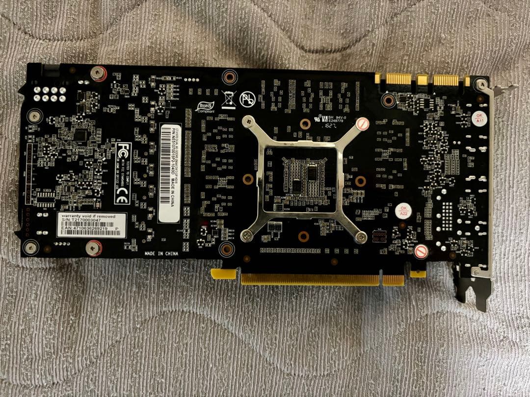 動作確認済み GTX 1070 グラフィックボード