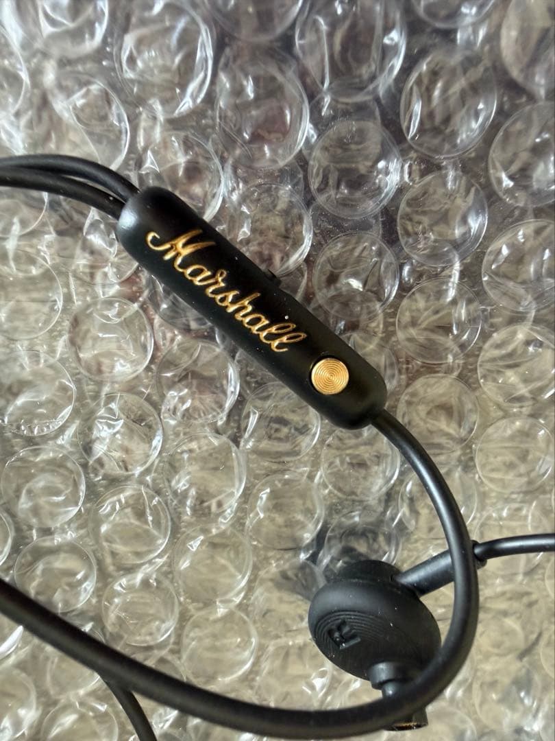 Marshall カナル型イヤホン Mode EQ ブラック&ブラス
