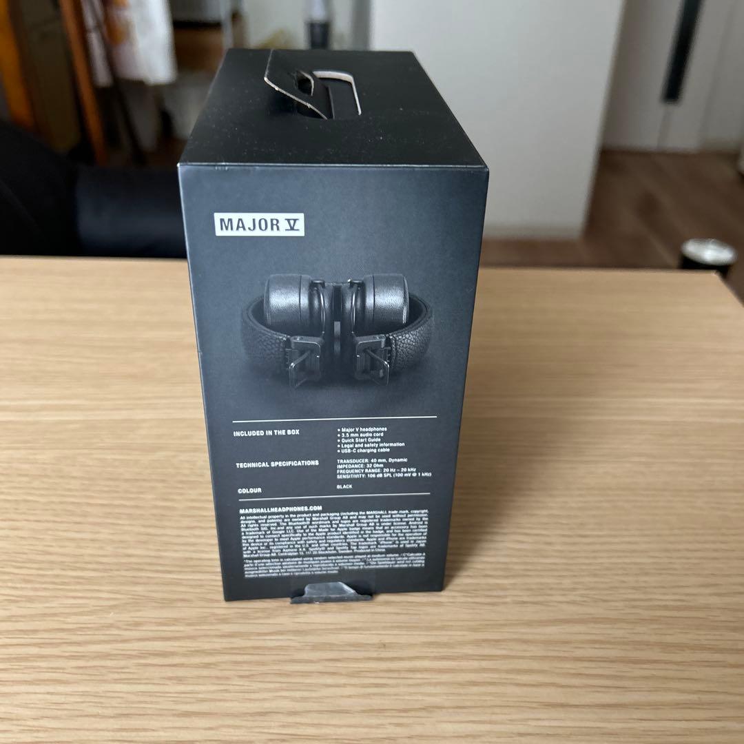 美品 Marshall MAJOR V ワイヤレスヘッドホン Bluetooth