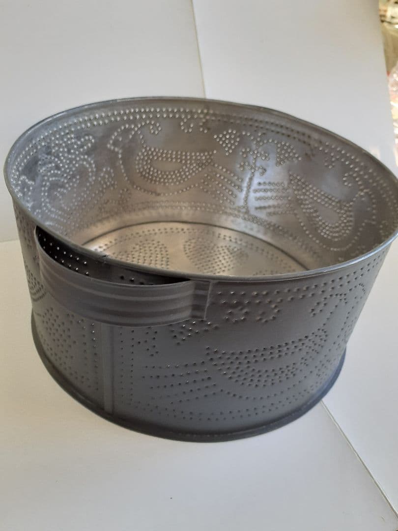 トールペイント作品　くまのクリスマス ティン缶