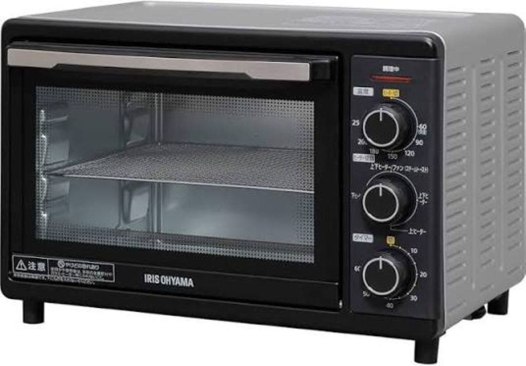 アイリスオーヤマ コンベクションオーブン スチームトースター シルバー