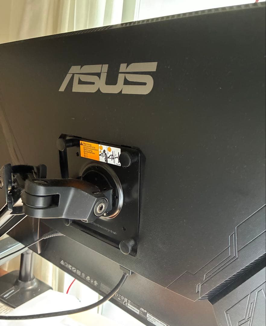 ASUS 144Hzゲーミングモニター VG278 Amazonアーム　セット