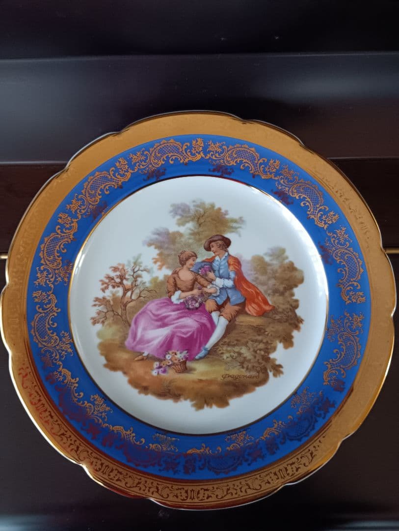 リモージュの飾り皿