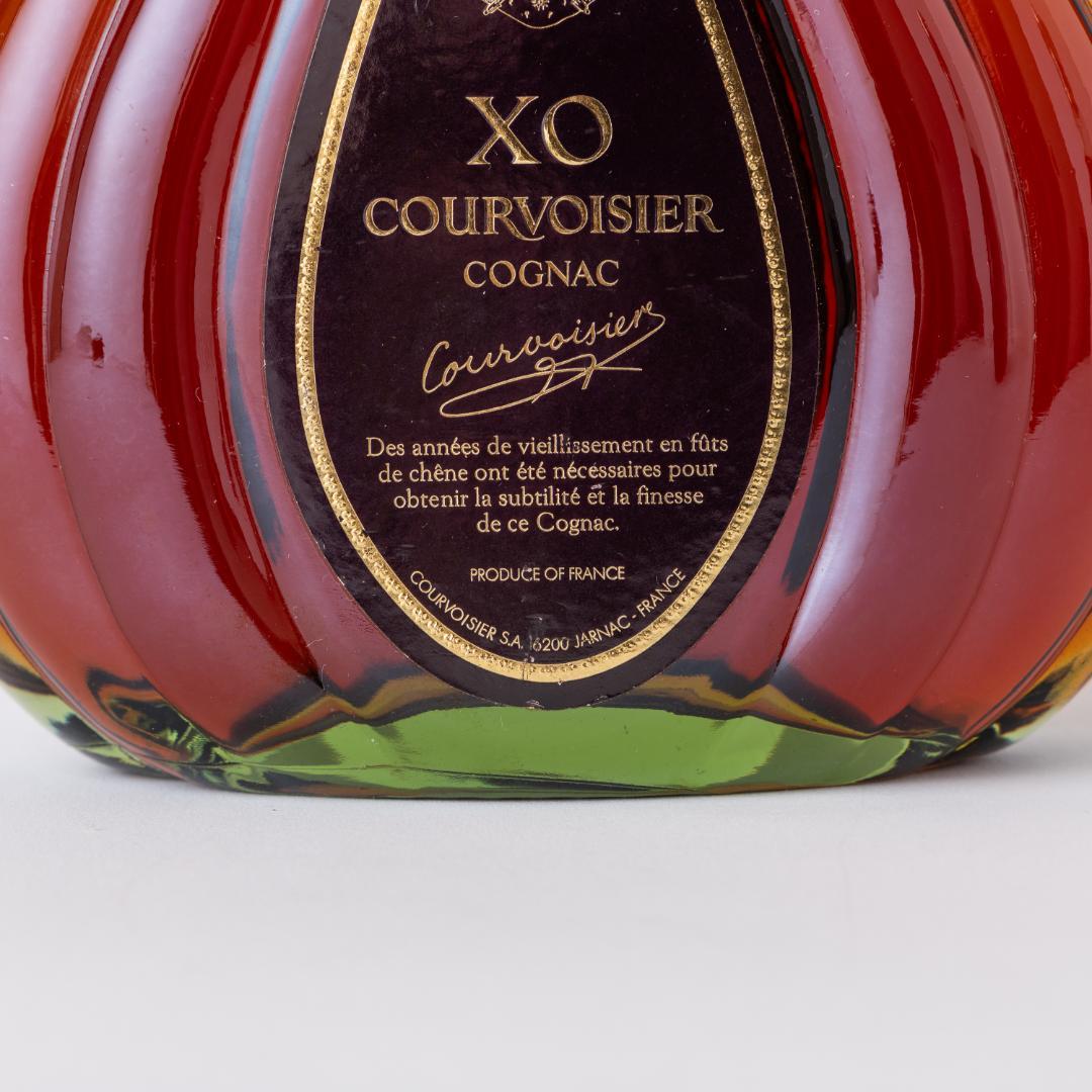 【未開栓・古酒】2本 クルボアジェXO グリーンボトル コニャック750ml