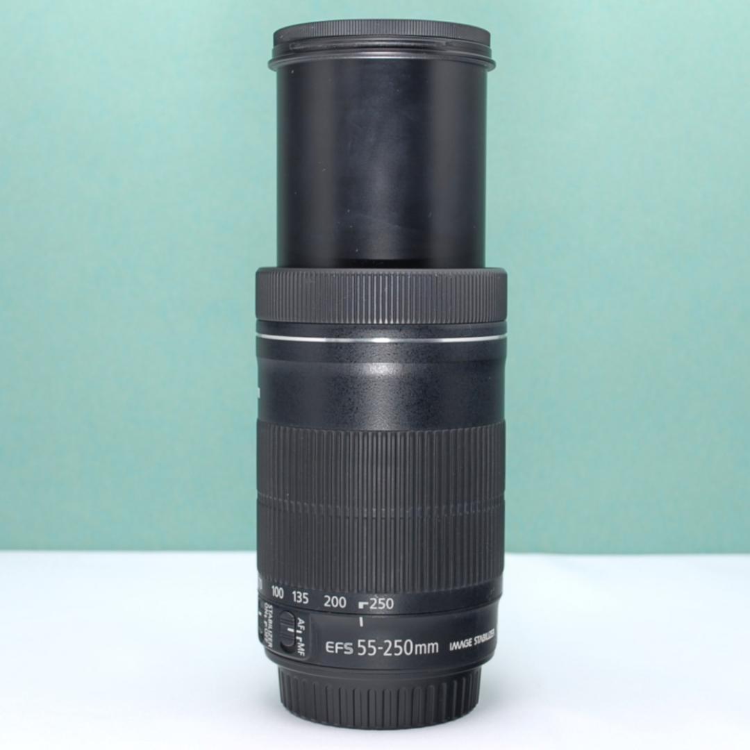 ✨Canon EF-S 55-250mm IS STM 高機能 望遠レンズ