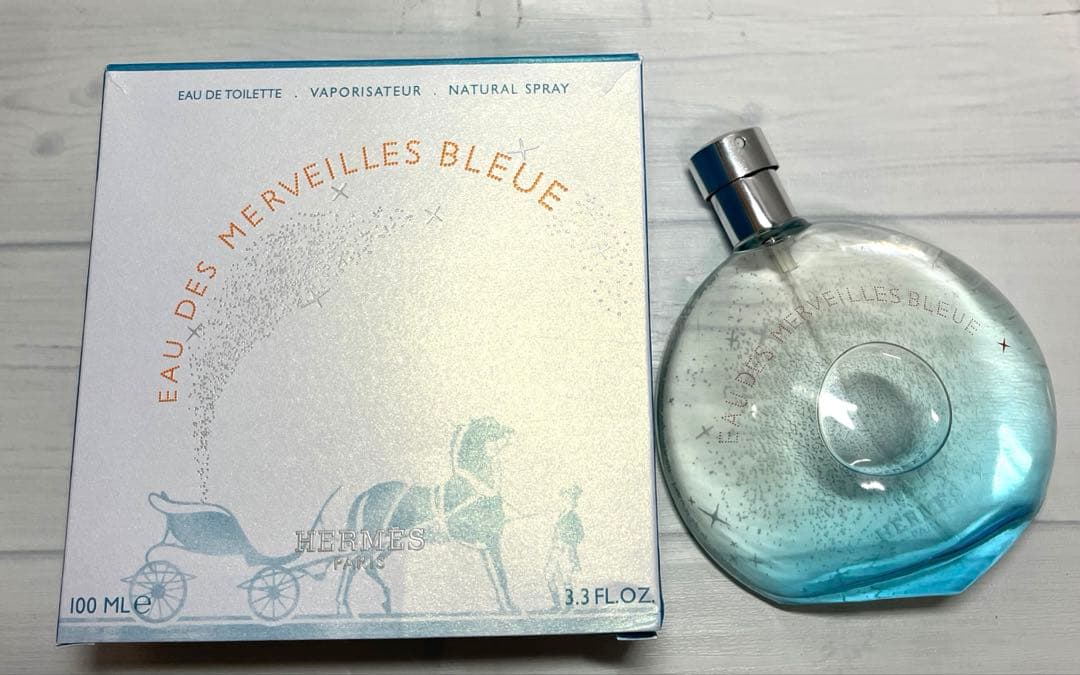 エルメス オーデメルヴェイユ ブルー オードトワレ 100ml 香水
