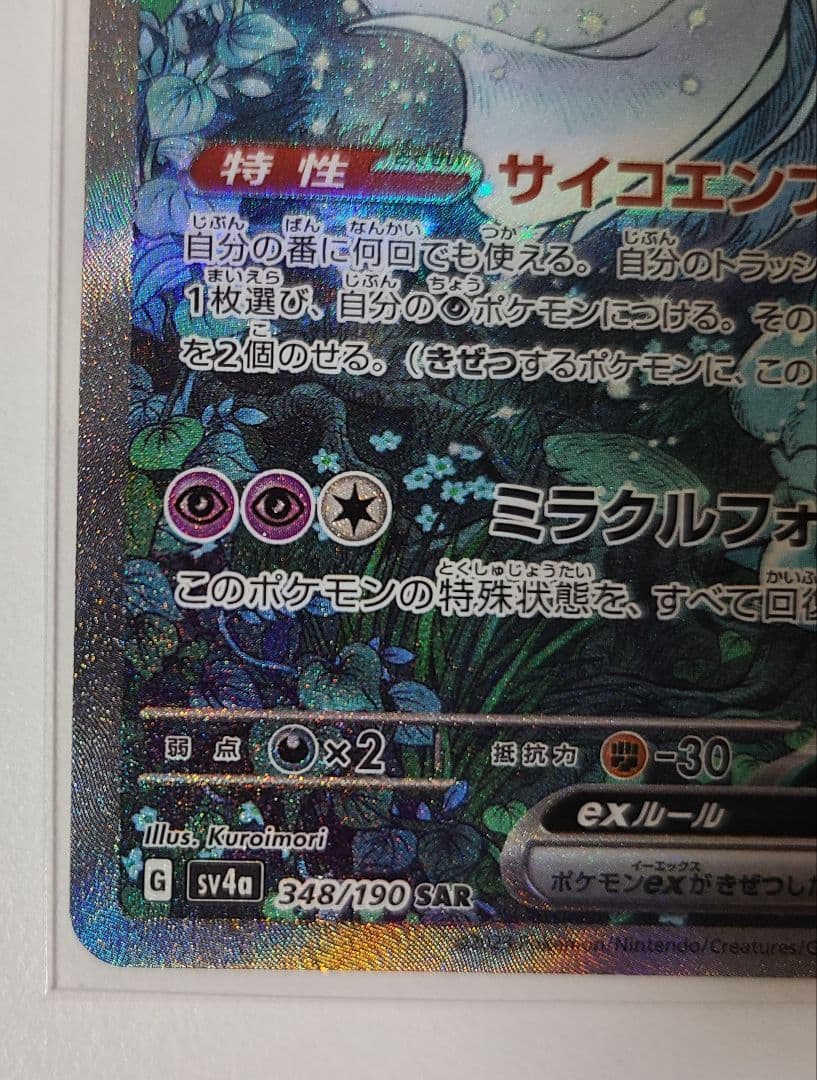 k*n様 サーナイトex SAR 348/190