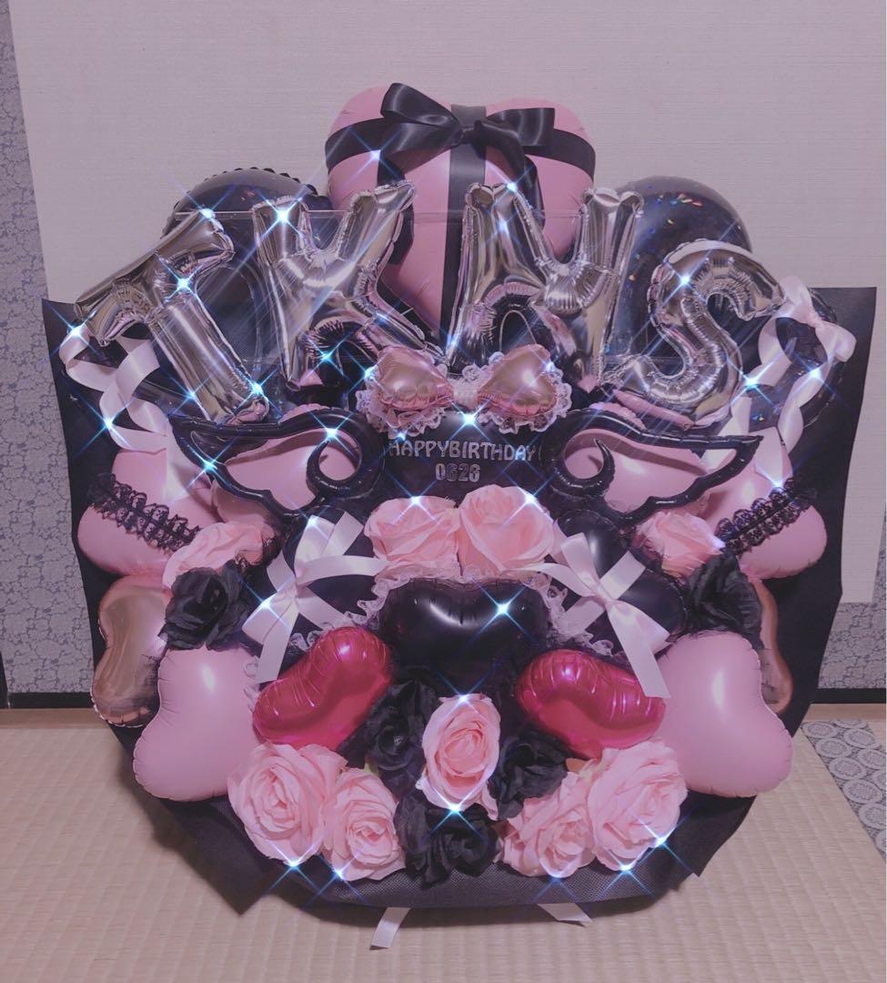生誕祭　成人式　推し活　バルーンギフト　バルーンアレンジ 卒業　フラスタ