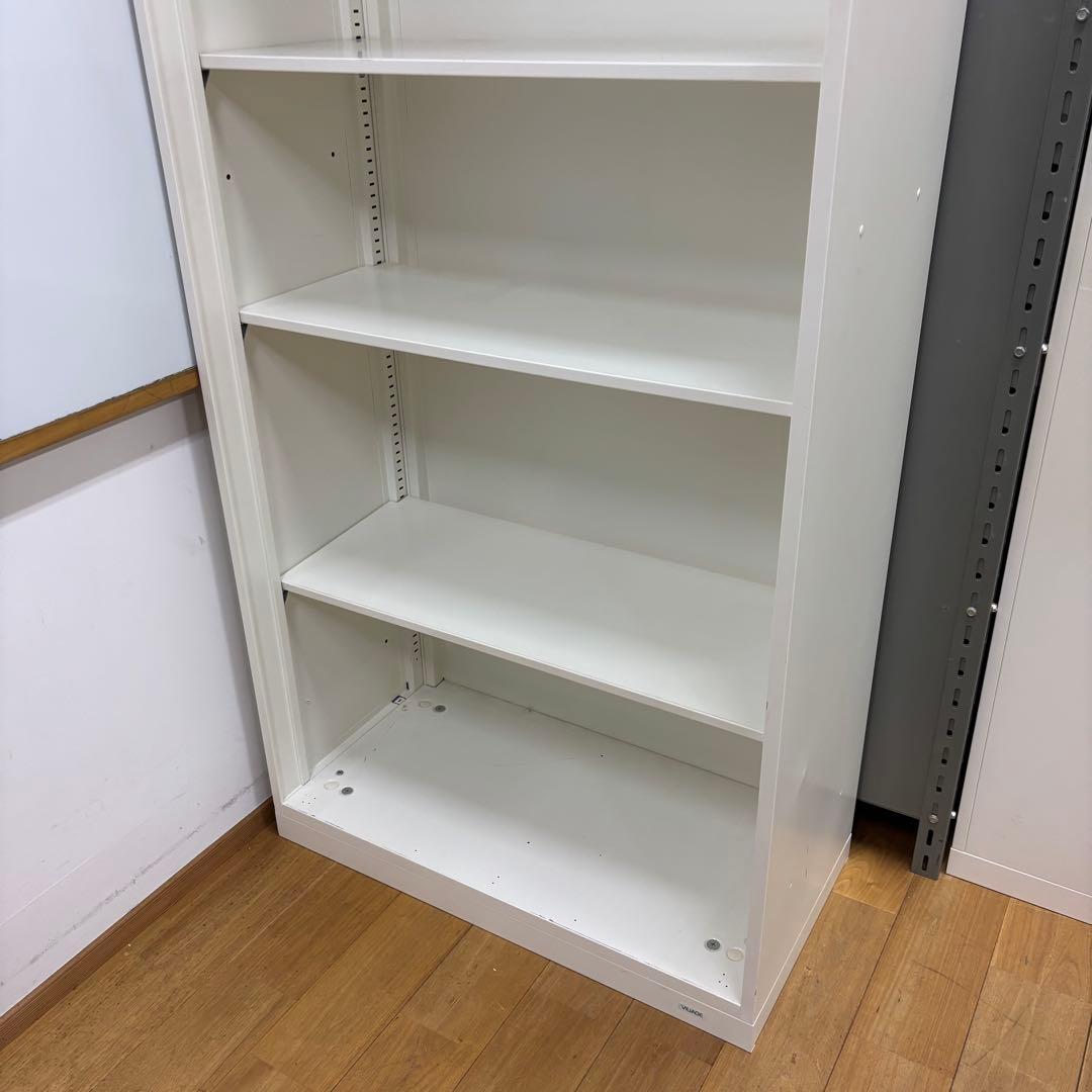 引取限定 5段 オープン書庫 キャビネット 事務所 事務用品 スチール棚