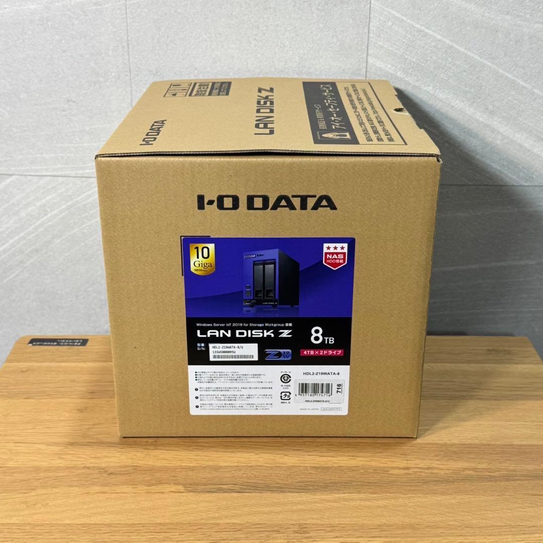 アイ・オー・データNAS 8TB HDL2-Z19WATA 新品 d3955