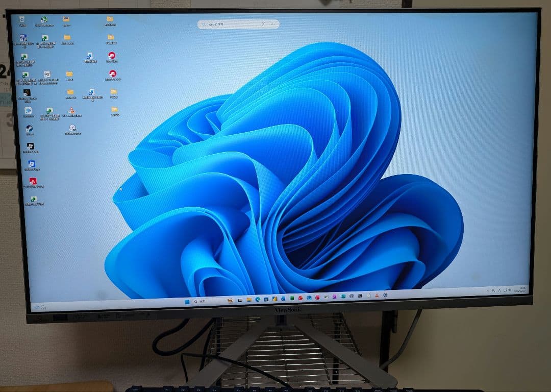 自作デスクトップPC ディスプレイセット Win11 Ryzen5 3600xt
