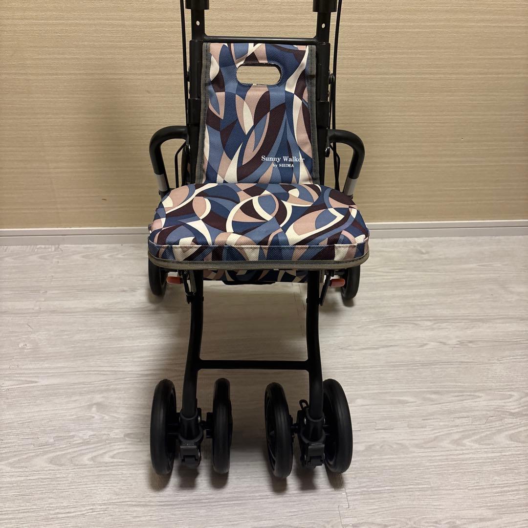 良品　島製作所　サニーウォーカーSP　シルバーカー