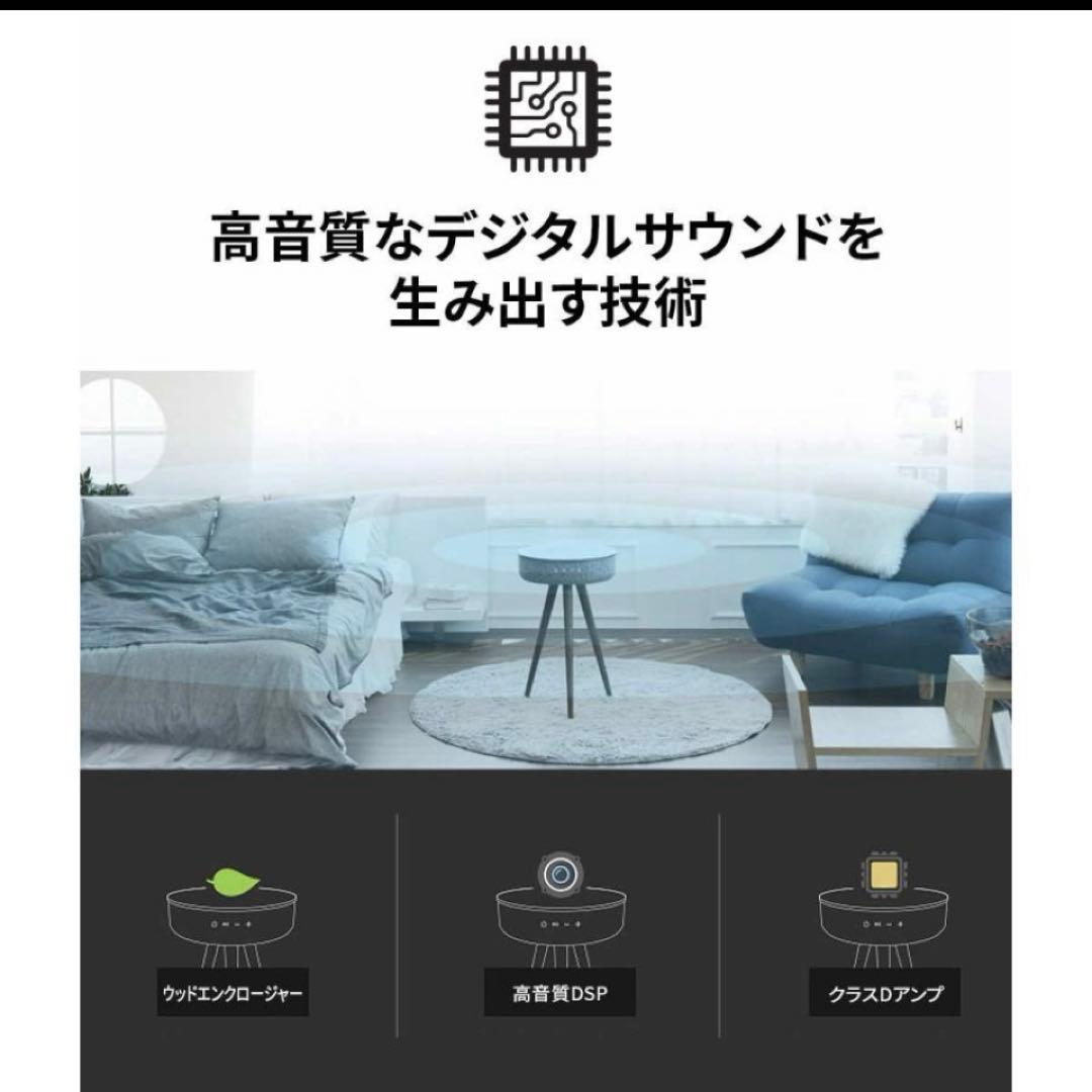 【美品】welle/テーブル型360°スピーカー Mellow W501T