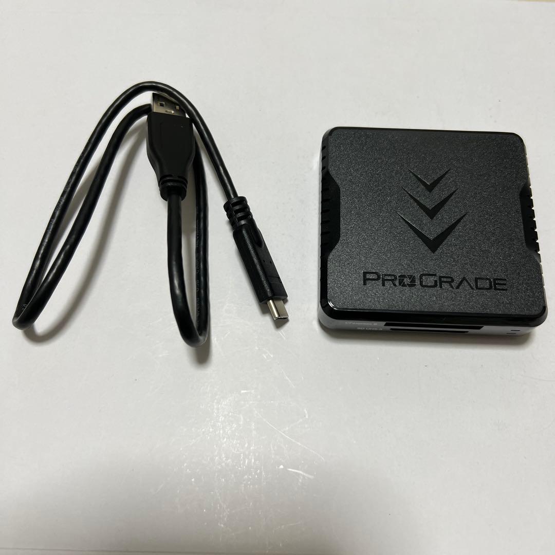 PROGRADE USB 3.2 Gen 2.0 デュアルスロットカードリーダー
