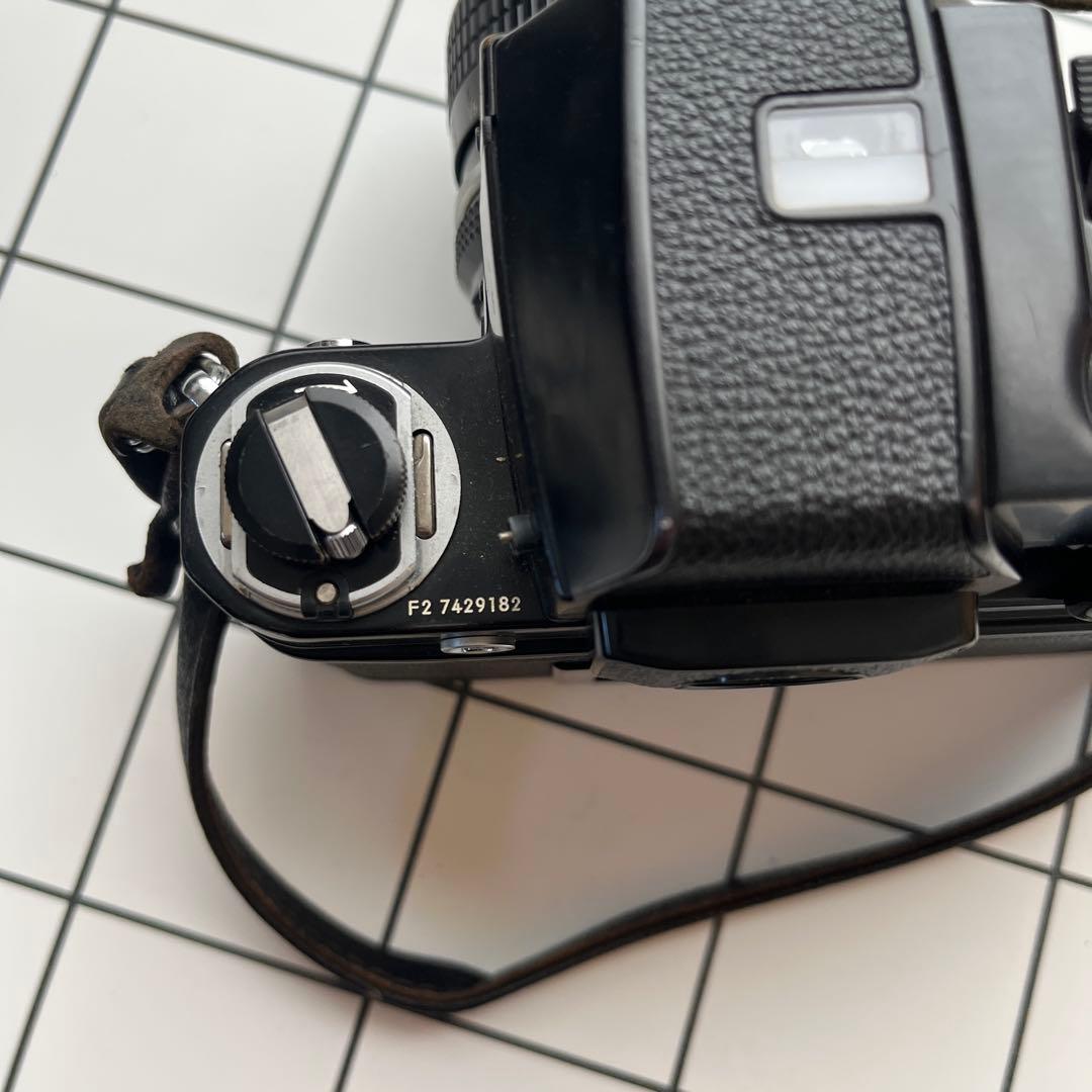 Nikon F2 Photomic+ 50mm F1.4 動作品　カバー付き