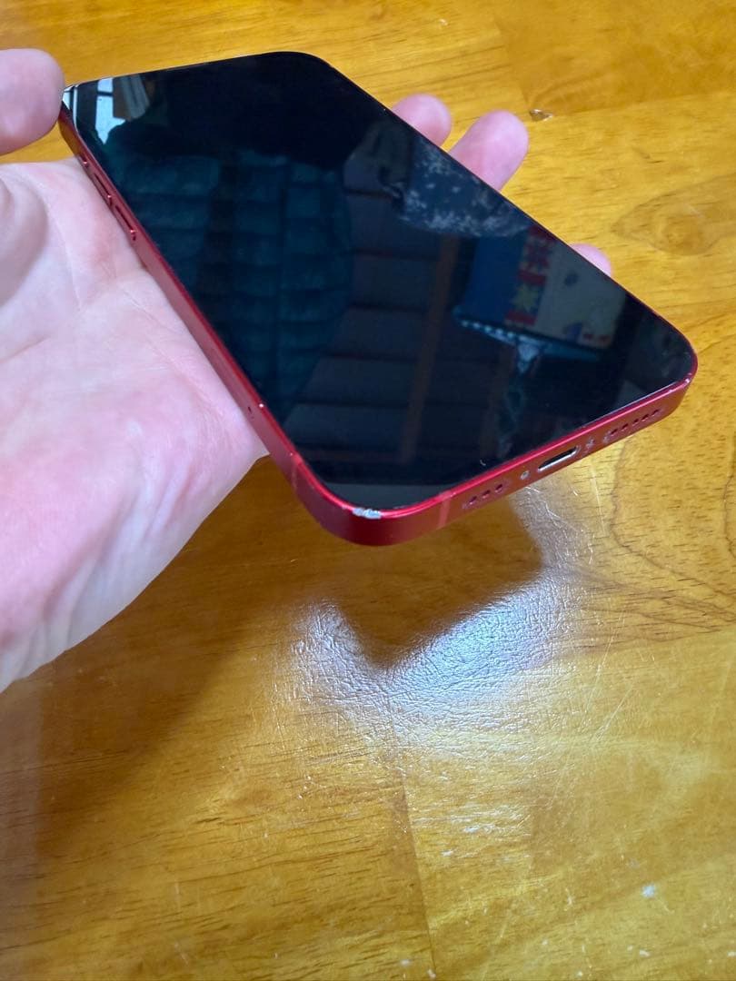 iphone 13 256GB red スマートフォン本体　傷あり