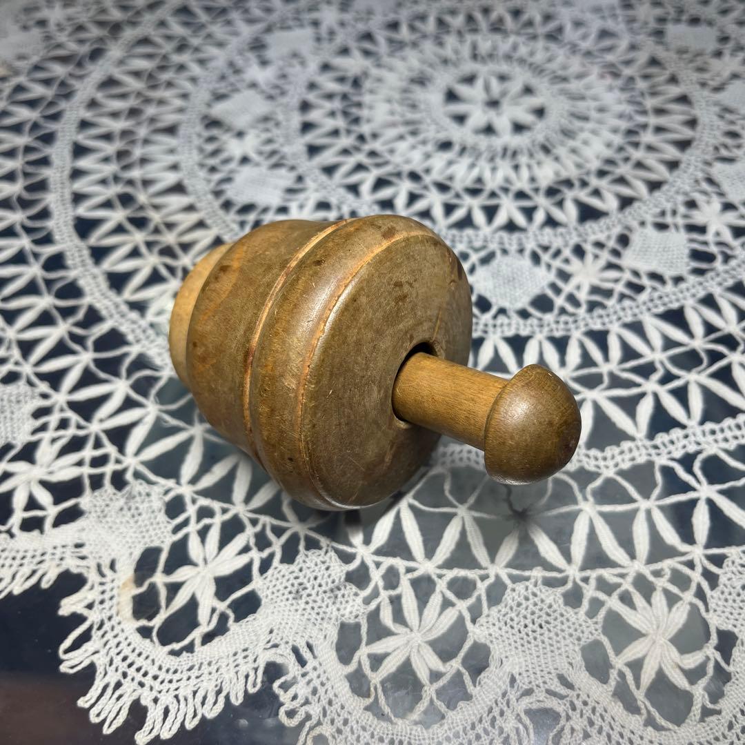 Vintage wooden butter mold /バター型ひまわり刻印