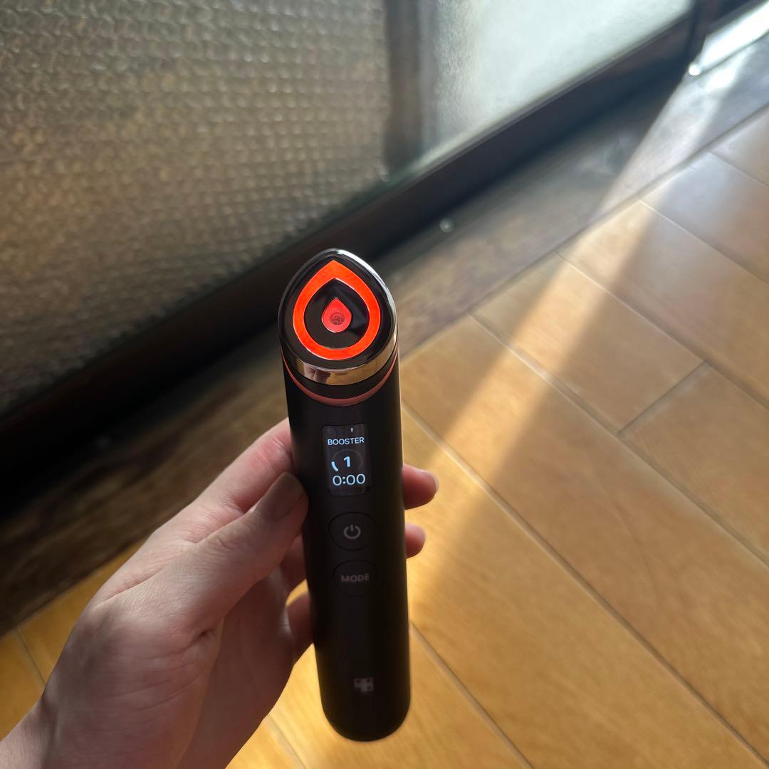 美顔器 USB充電式 ブラック