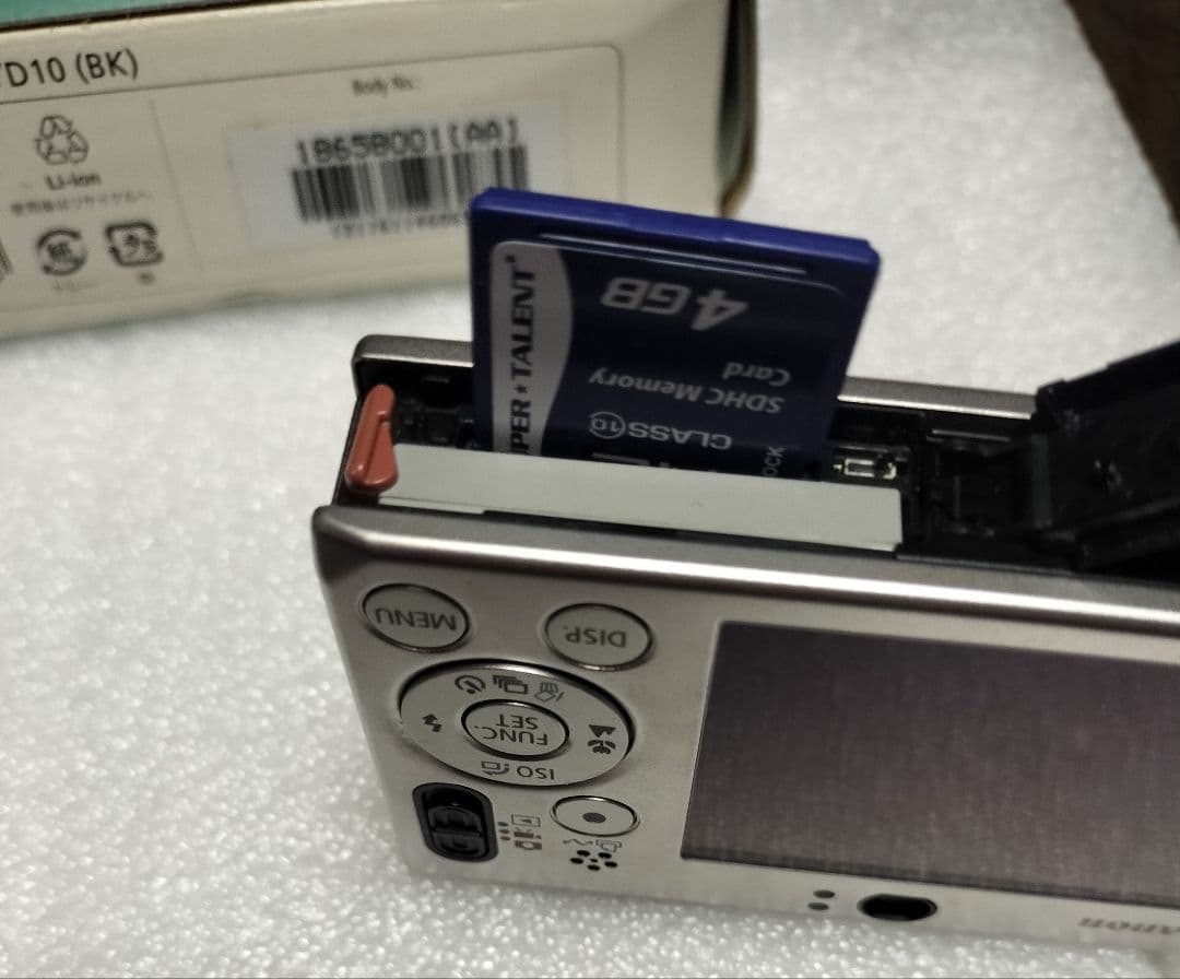 Canon IXY Digital 10 BK コンパクトデジタルカメラ 元箱共
