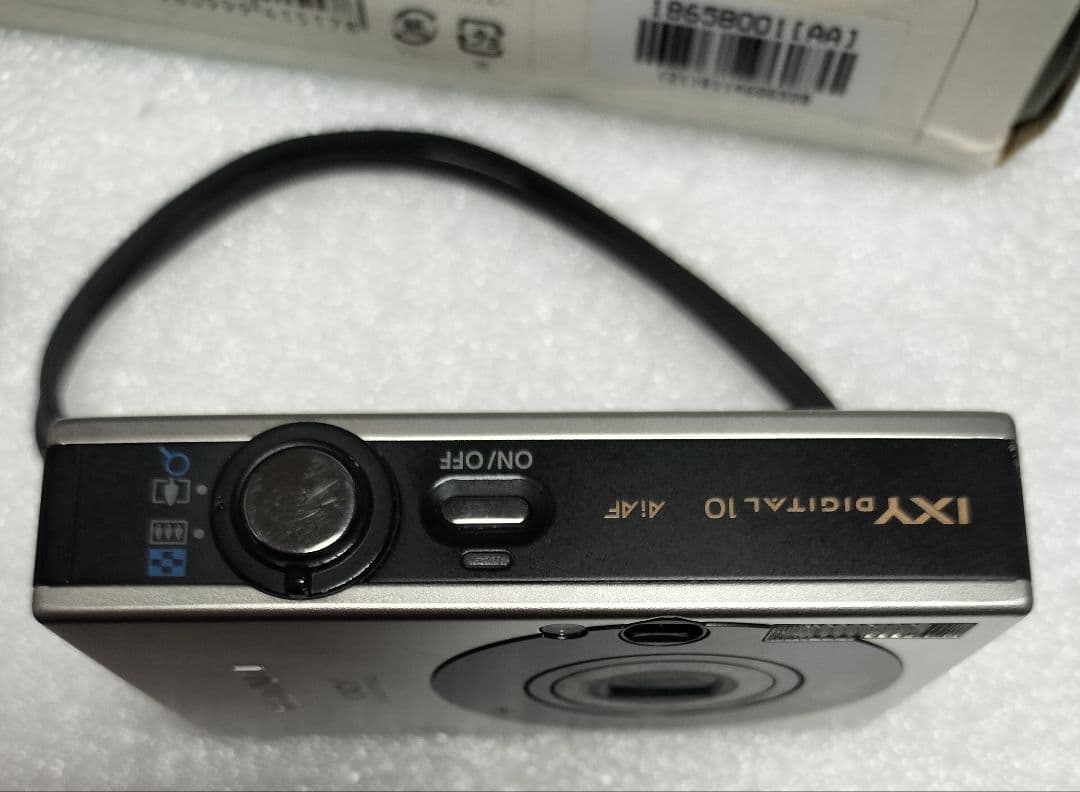 Canon IXY Digital 10 BK コンパクトデジタルカメラ 元箱共