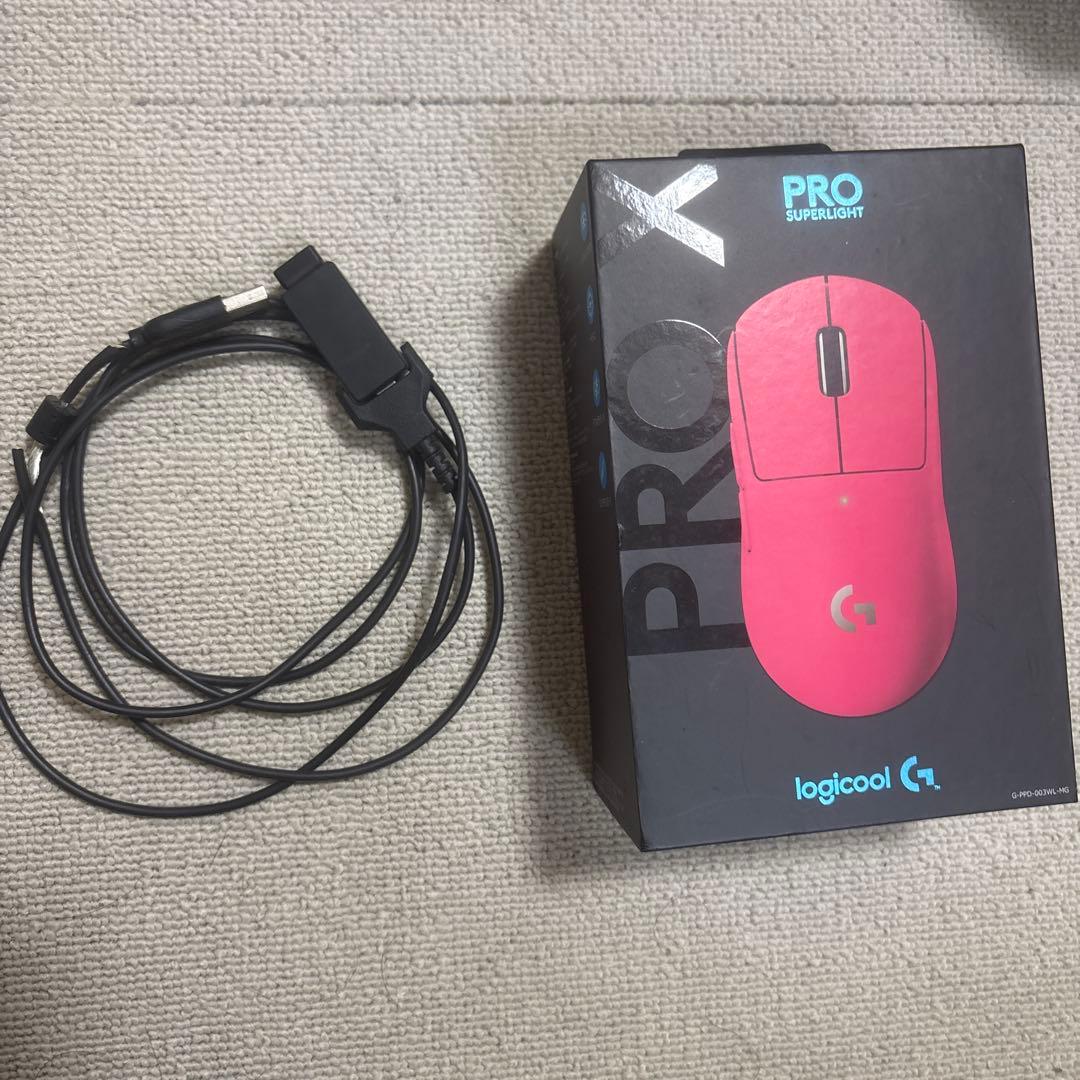 logicool G pro x superlight ピンク マゼンタ