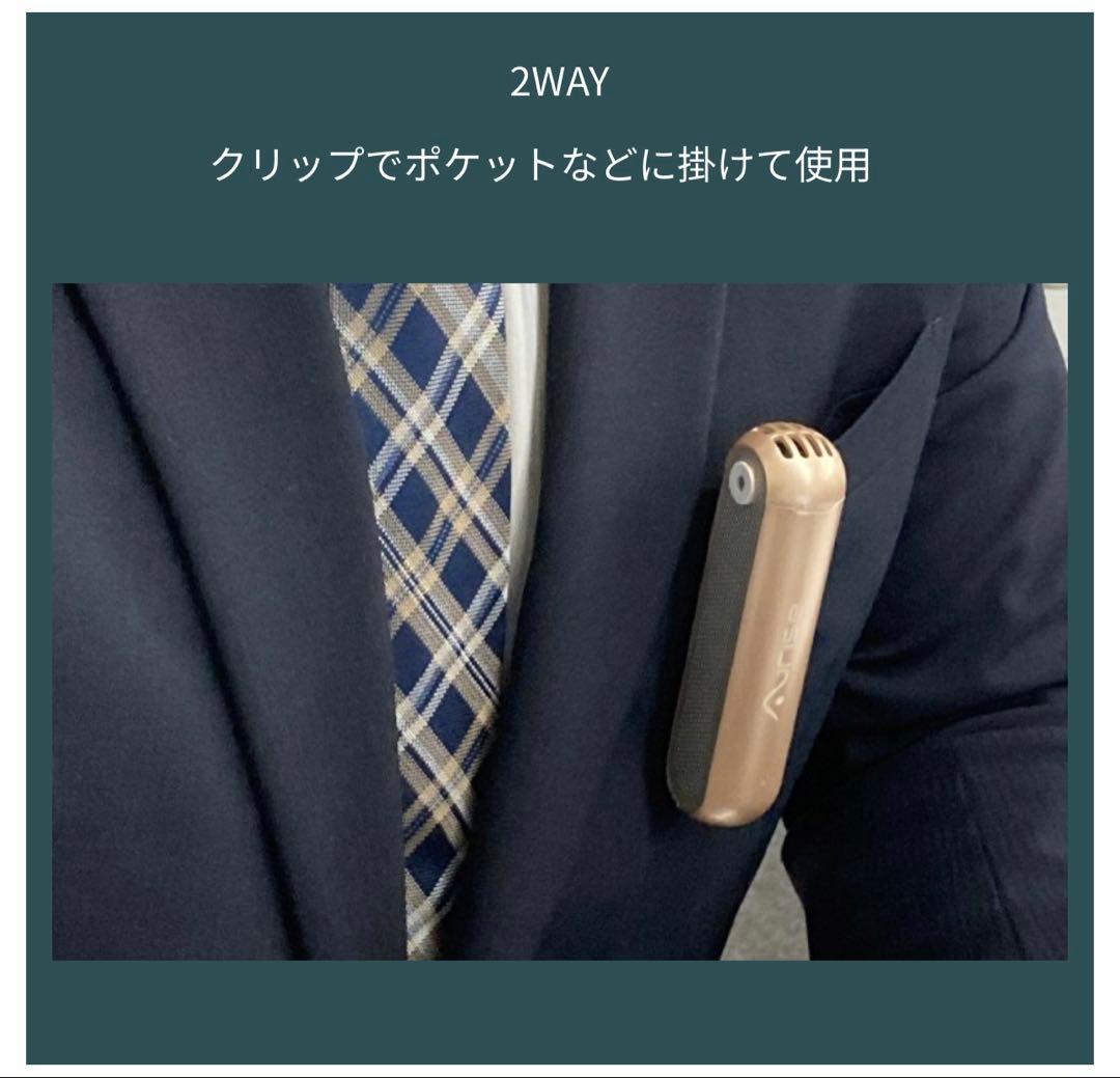 【美品】空間除菌脱臭機・黒色【3Way】エアライズ