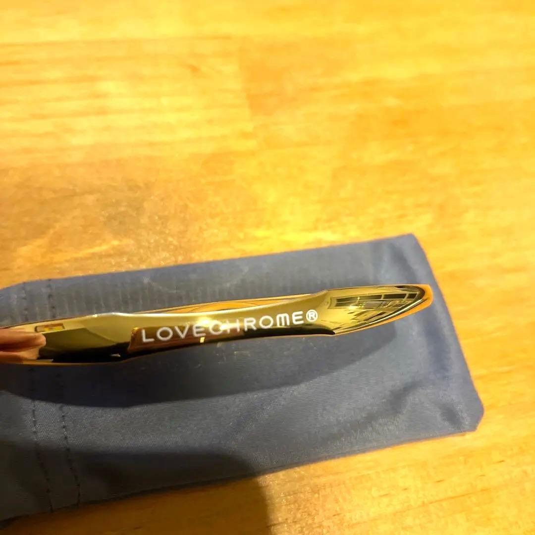 LOVECHROME ゴールドコーム 専用ポーチ付き