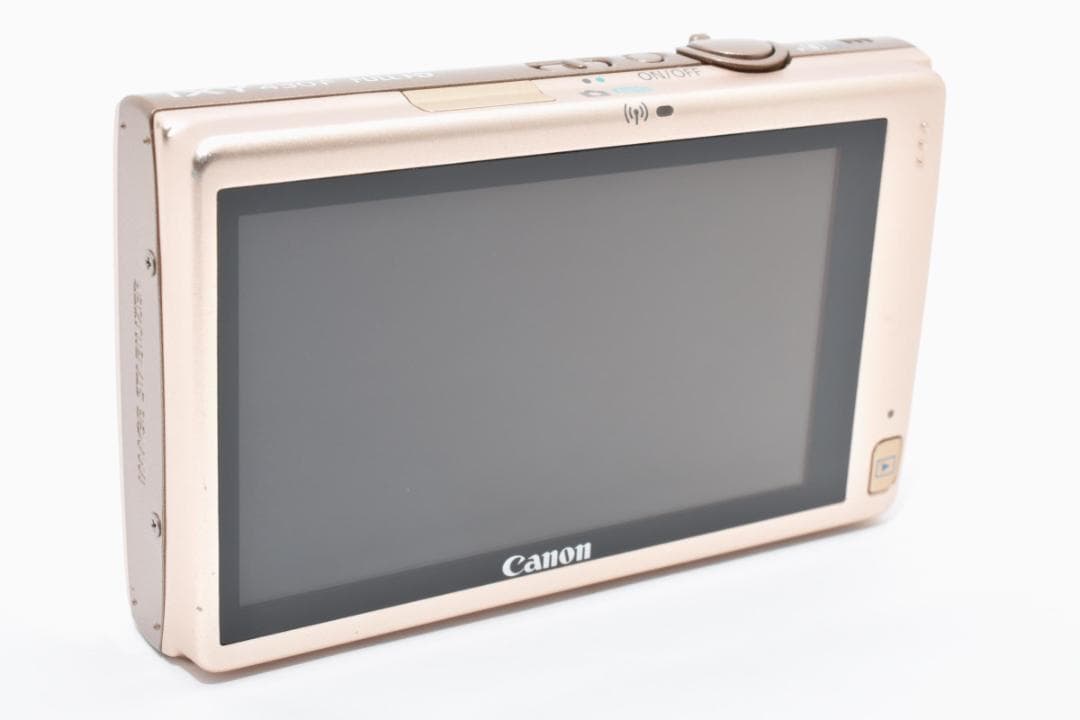 超美品 キヤノン IXY 430Fコンパクトデジタルカメラ ゴールド Canon