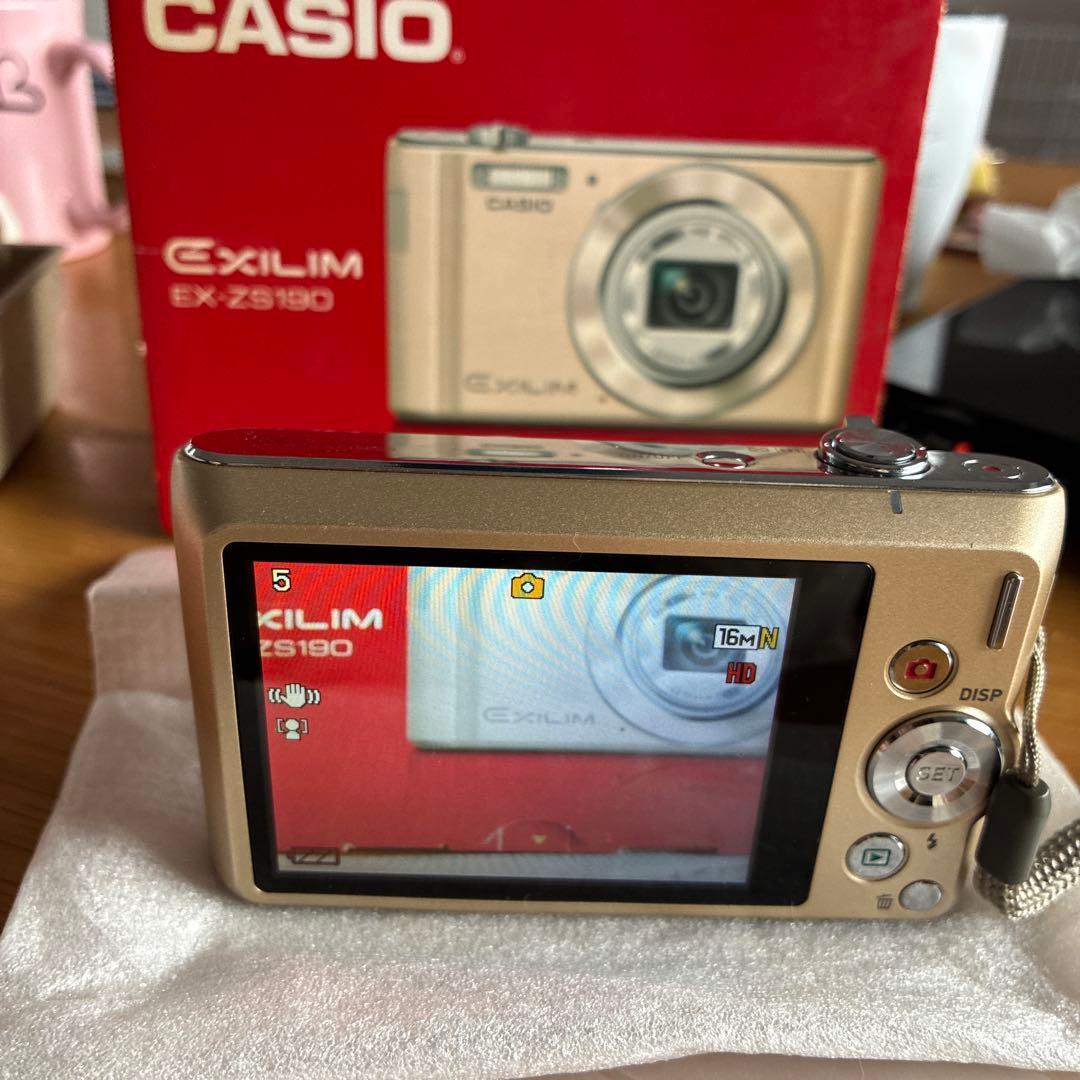 CASIO デジカメ EX-ZS190