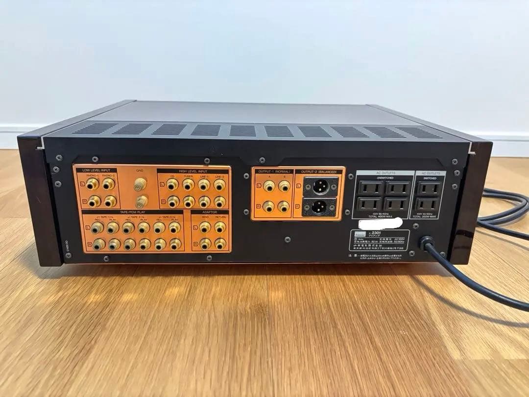 【美品、動作品】SANSUI C-2301 vintage プリアンプ