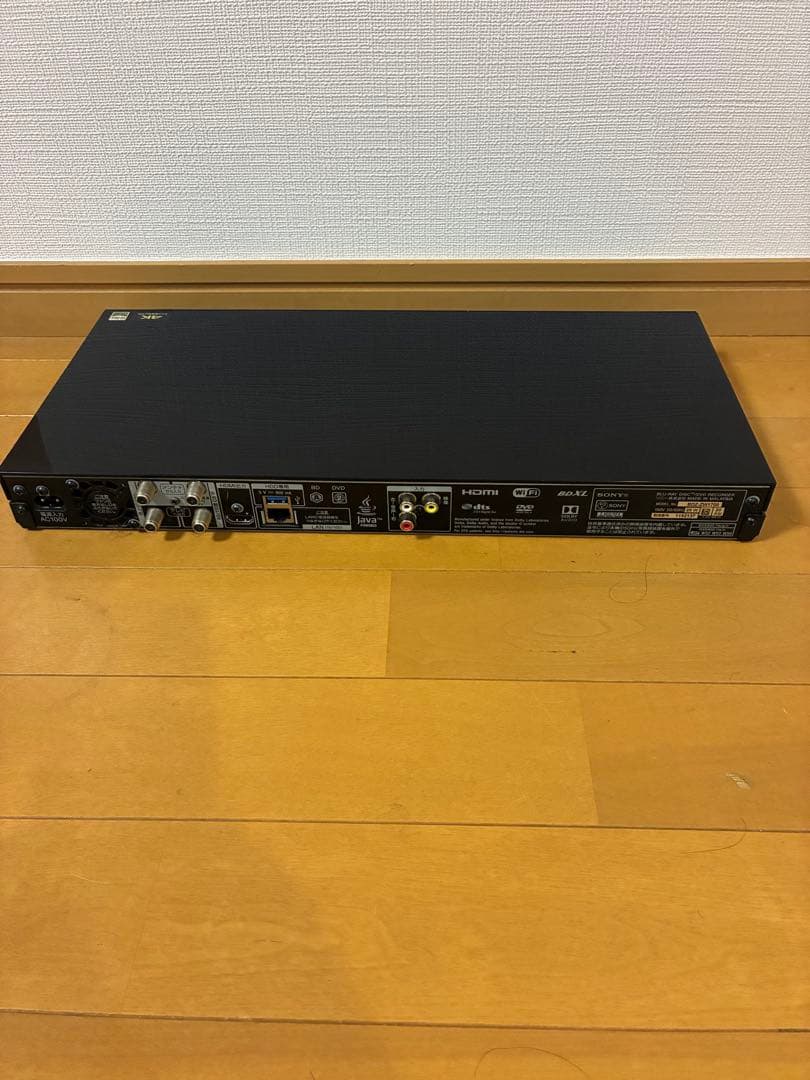 SONY ブルーレイプレーヤー BDZ-ZW1700 2020年製