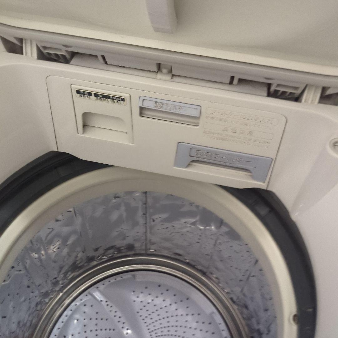 シャープ洗濯乾燥機　8kg es-tx8e 美品