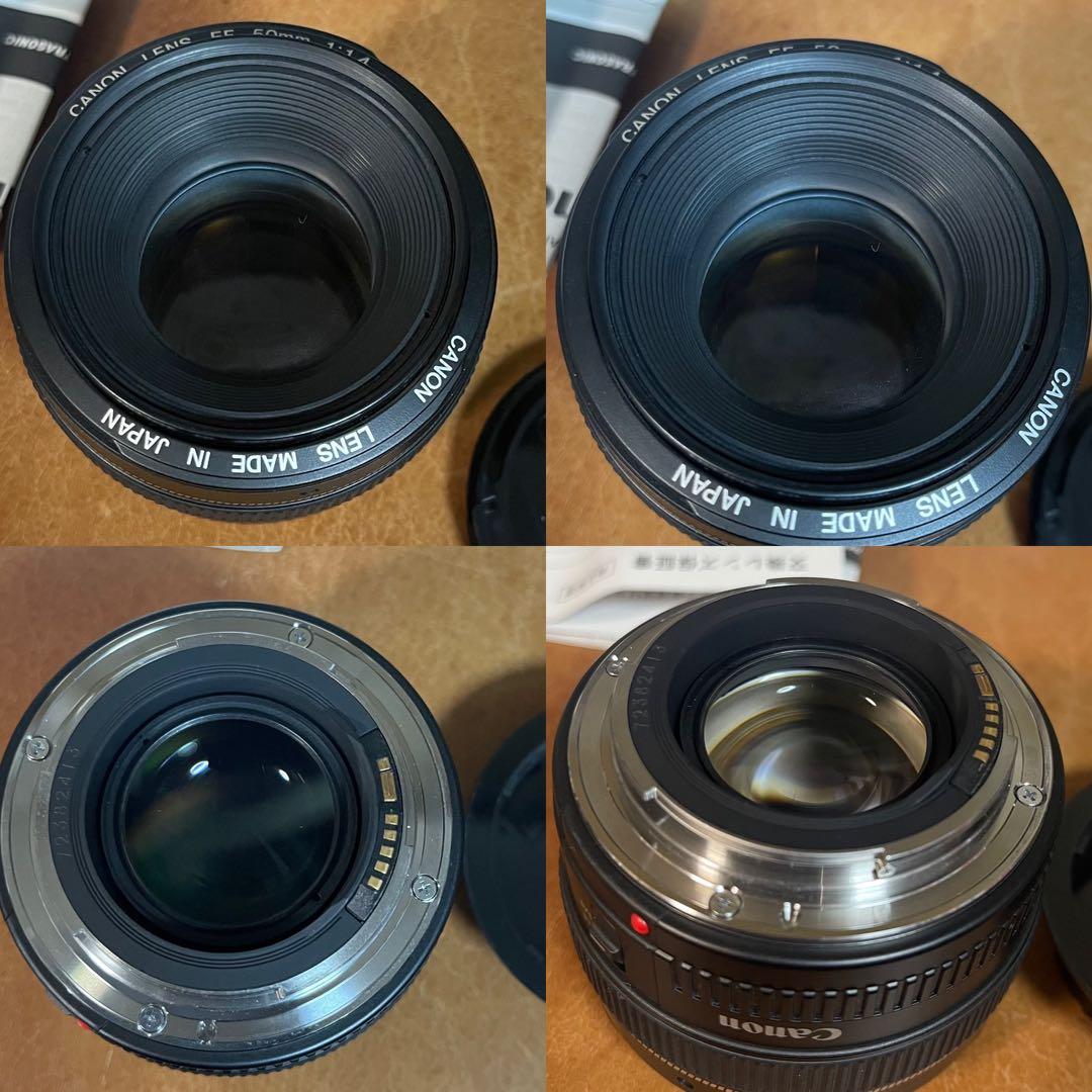 未使用 ショーケース展示品 Canon 単焦点レンズ EF50mm F1.4