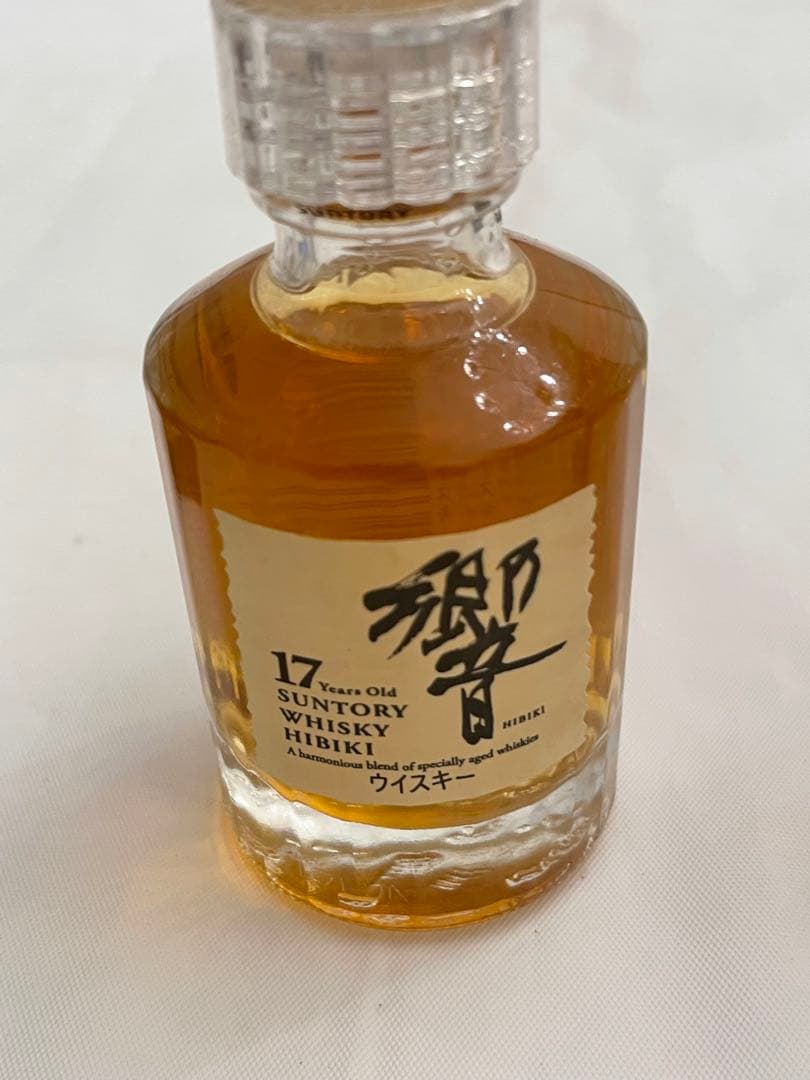 ❷未開封 響17年・山崎12年・竹鶴 ミニボトル３本セット売り 古酒 希少酒