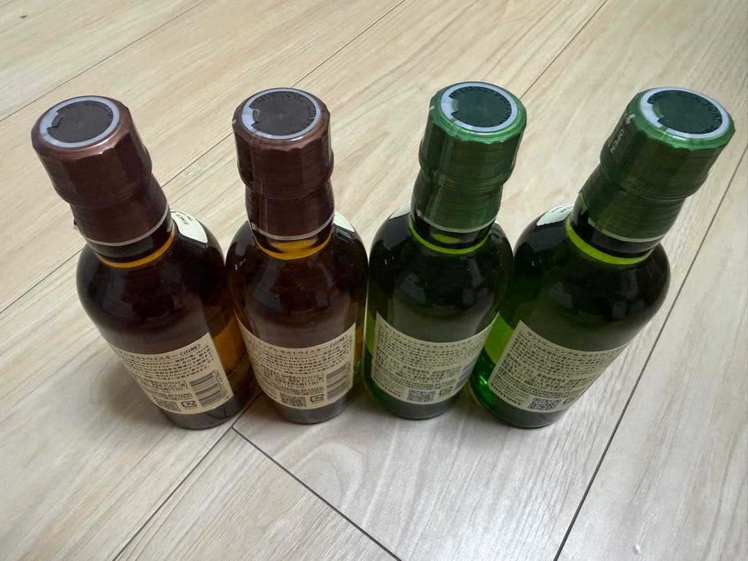 サントリー 白州 山崎　ミニボトル180ml 4本セット