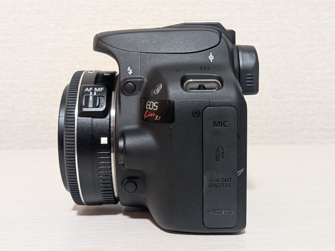 Canon EOS Kiss X7 EF-S24mmF2.8 予備バッテリー付き
