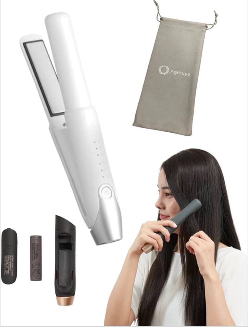 アゲツヤ　Agetsuya CORDLESS MINI IRON II