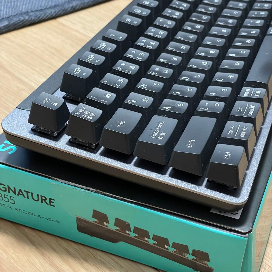 美品 Logicool メカニカル キーボード K855GR