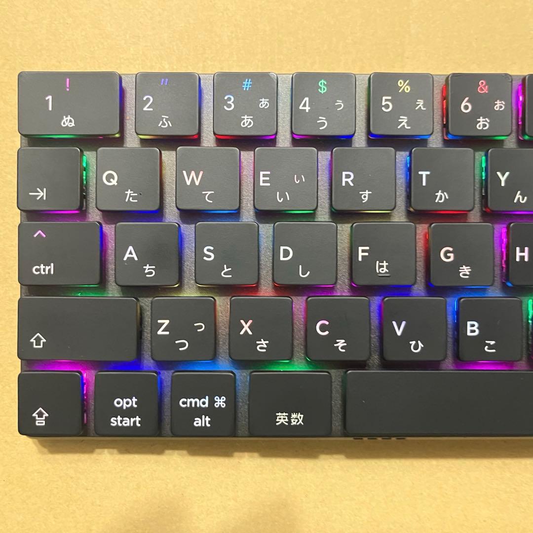 【動作◯】 薄型メカニカルキーボード Nuphy F1 (日本語配列)