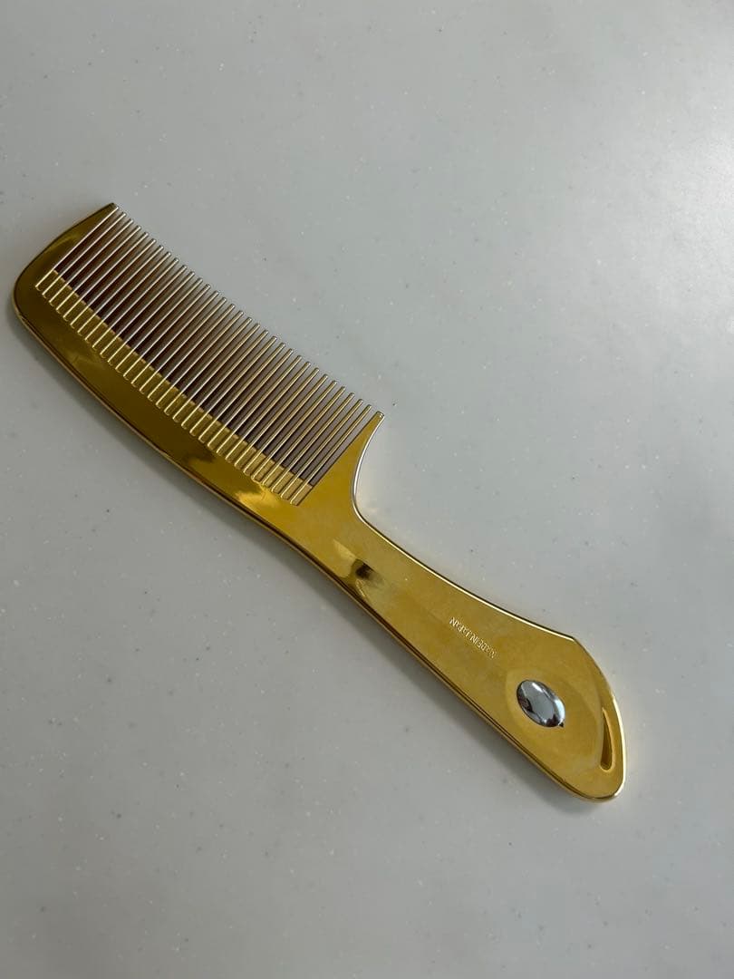 最安値　ラブクロム ヘアコーム テツキ ゴールド