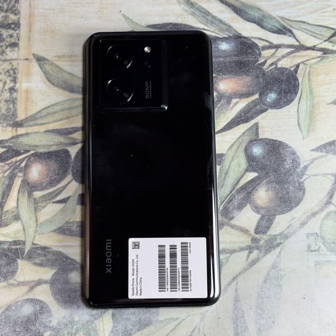 Xiaomi 13T 5G SIMフリー ブラック 256GB XIG04