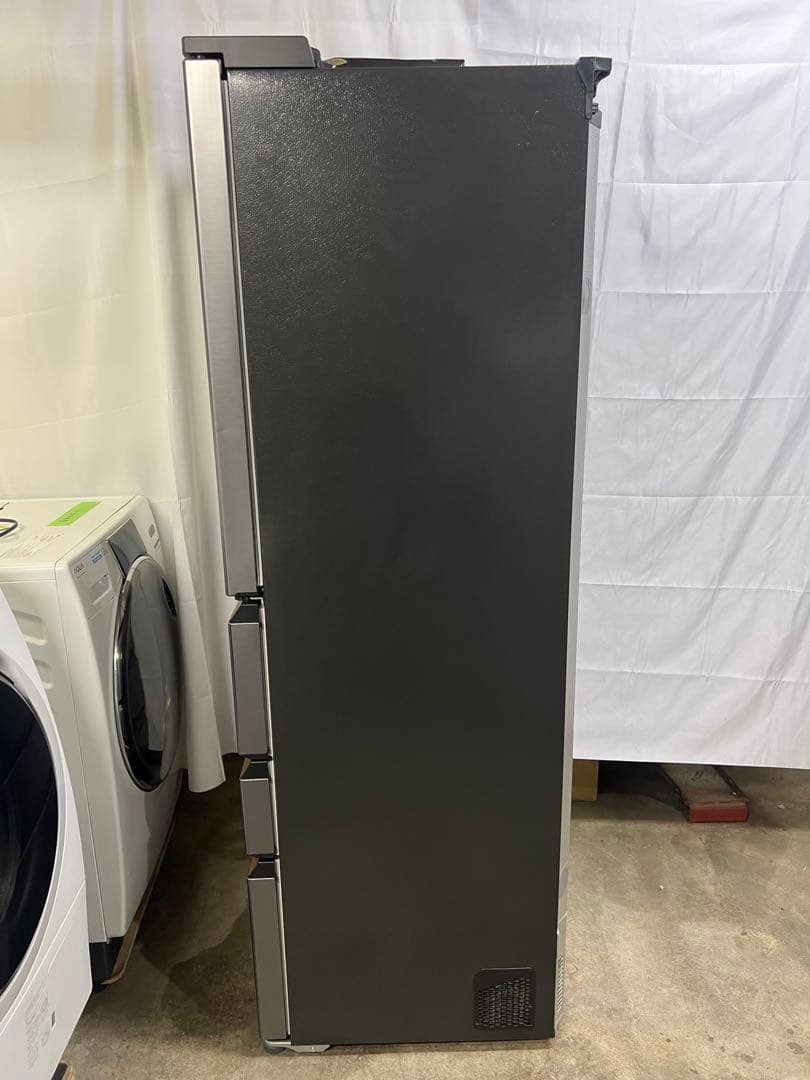 SHARP 6ドア冷蔵庫 SJ-MF46H-H 2021年製 457L 観音開き