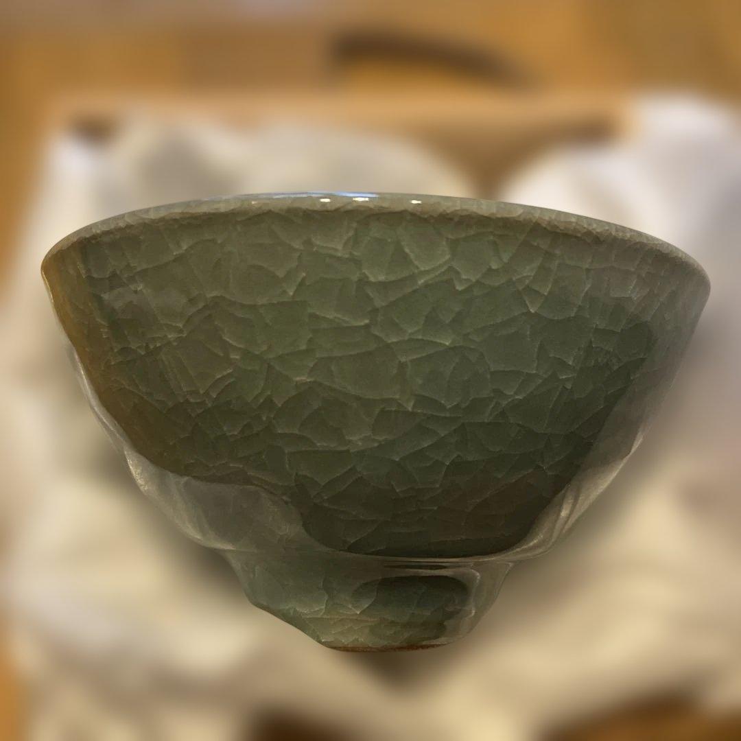 新品未使用　川崎与吉 茶道用茶碗