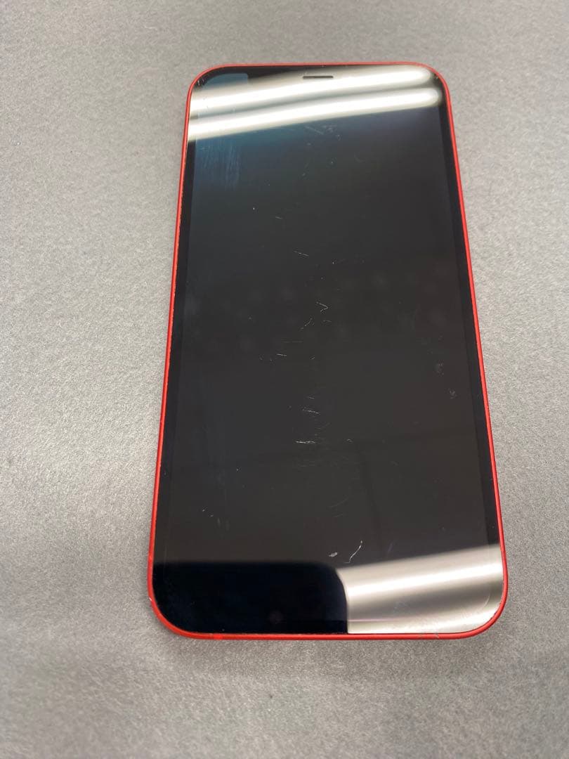 美品　国内版　SIMフリー　iPhone12 mini 128GB レッド色