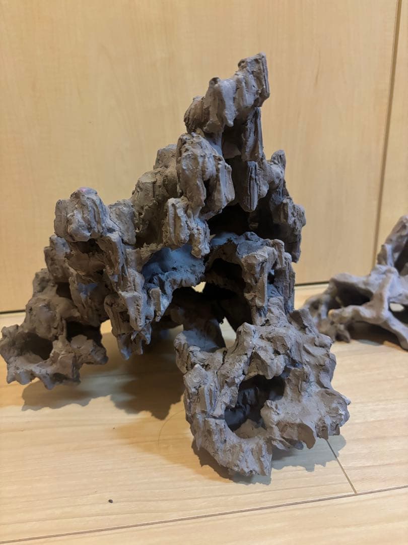 SheltaCrafta シェルター 素焼き 手作り 水槽 隠れ家 テラリウム①