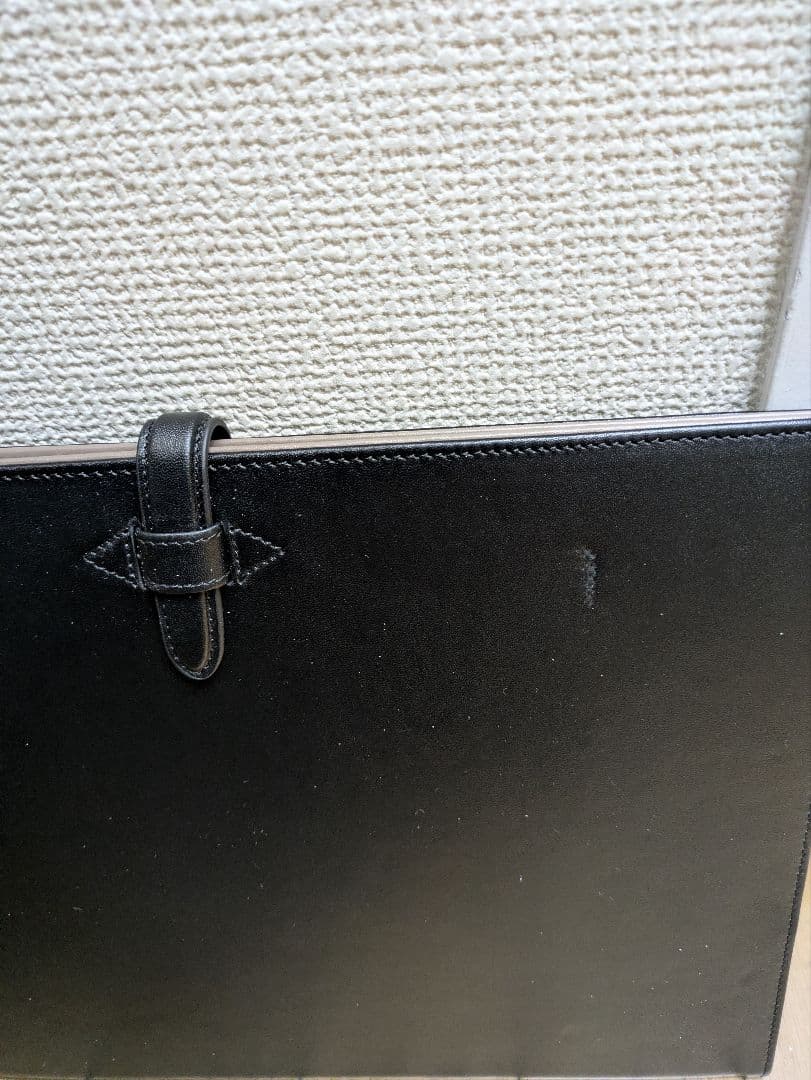 か*ず様 本革バインダー A4サイズ クリップ式