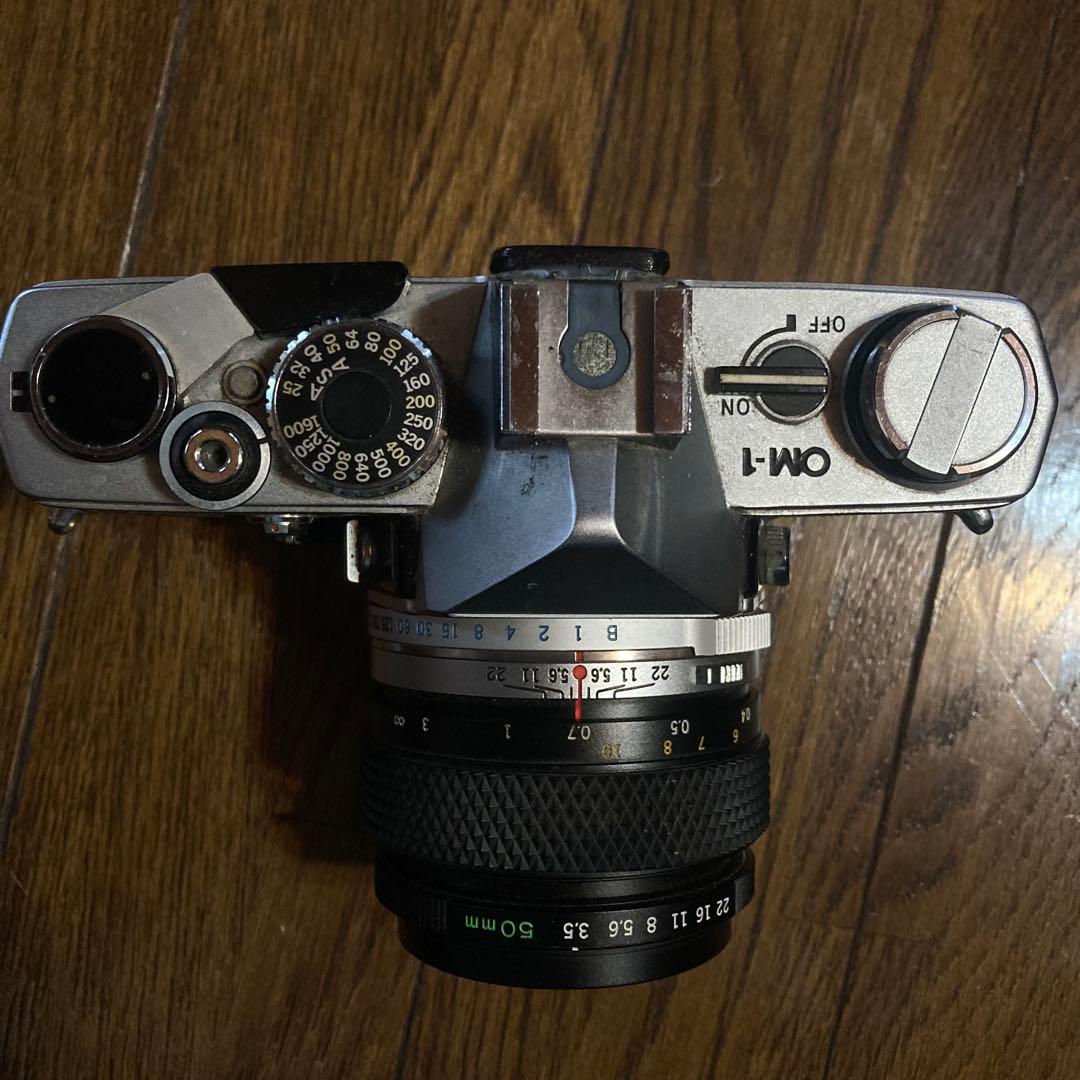 OLYMPUS OM1 フィルムカメラ MACRO 50mm f3.5 レンズ