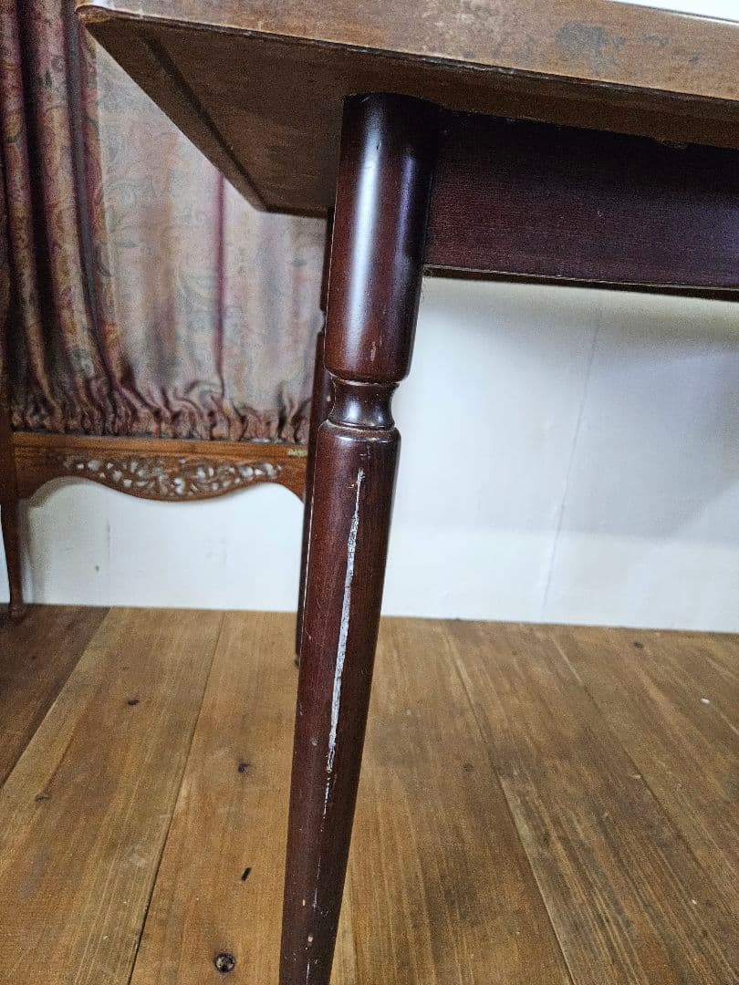 Japan vintage 昭和のテーブル 作業台 飾り台 デコラ天板 レトロ