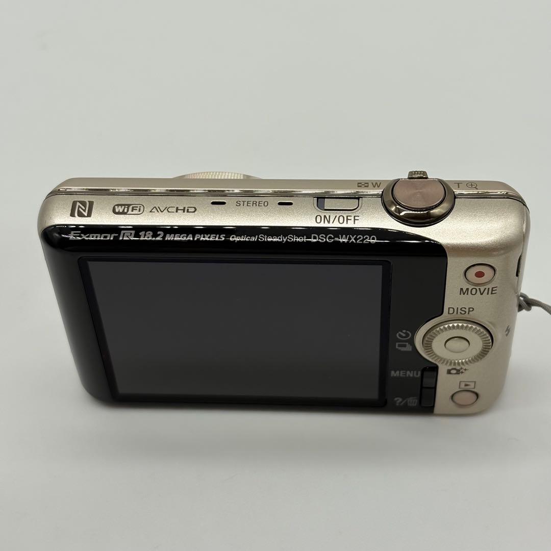 SONY DSC-WX220 動作確認済み 美品 本体＋バッテリー