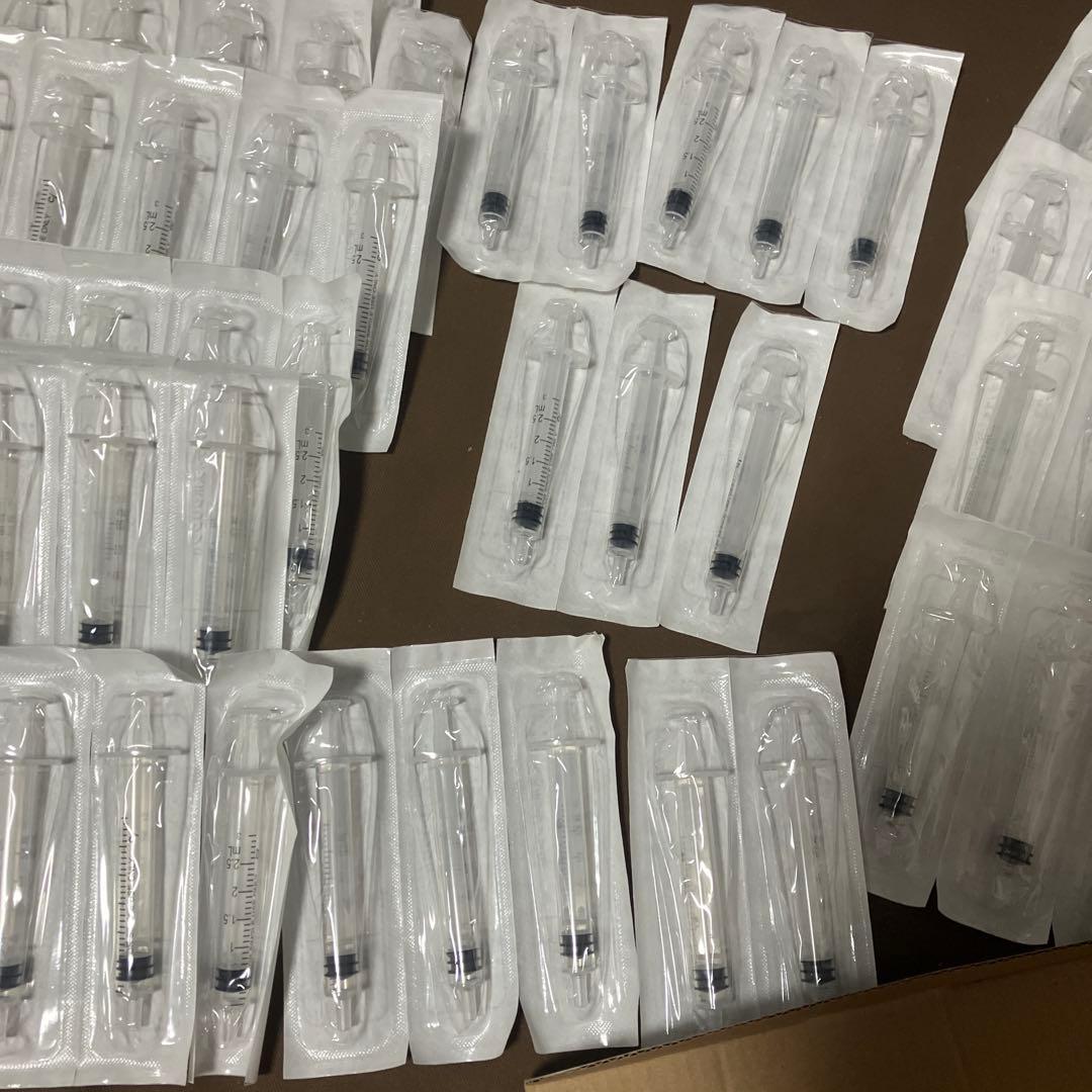 使い捨てシリンジ多数セット